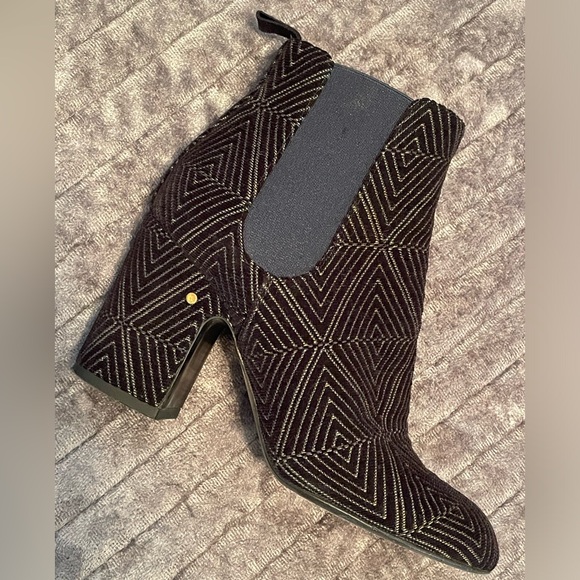 Laurence Dacade Paris Velvet Ankle Boots - Picture 5 of 10